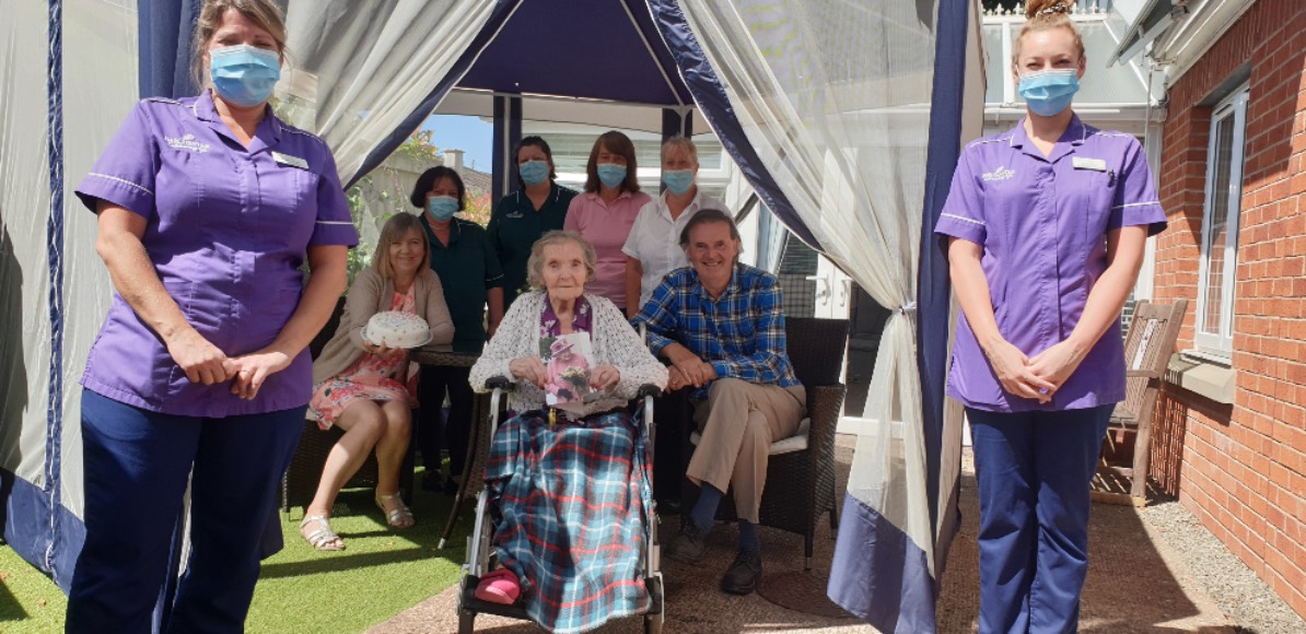 Century celebrations for Exeter care home resident The Exeter Daily